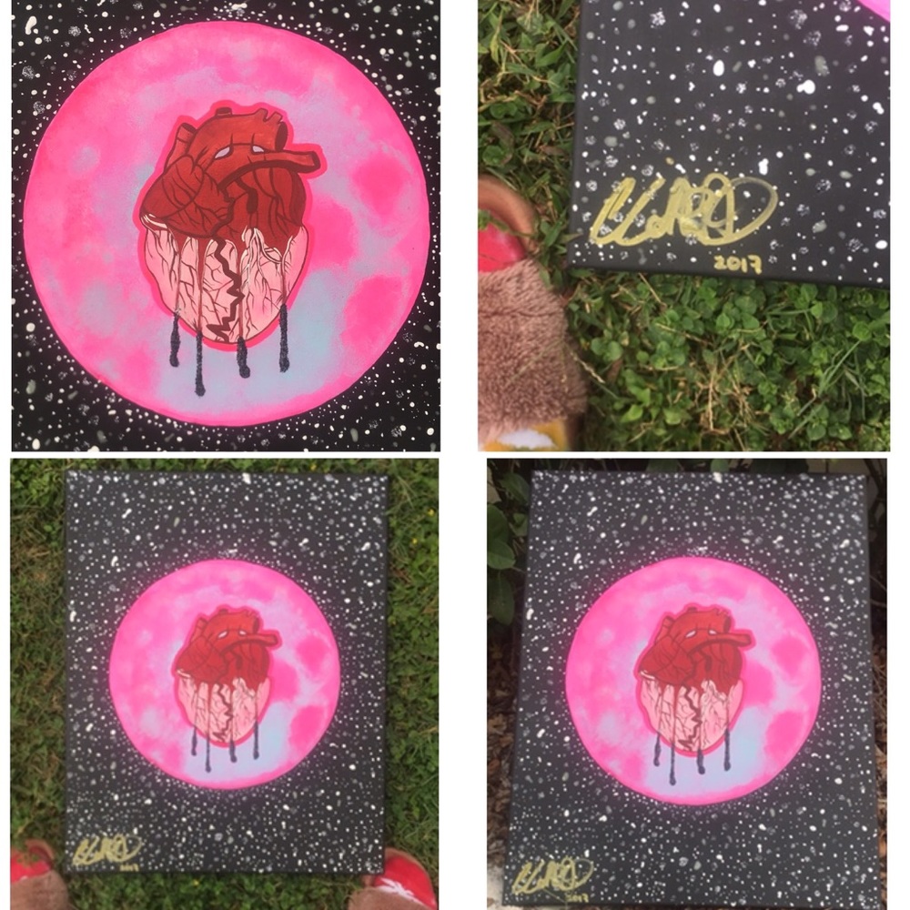 Heartbreak on a full moon 🎨